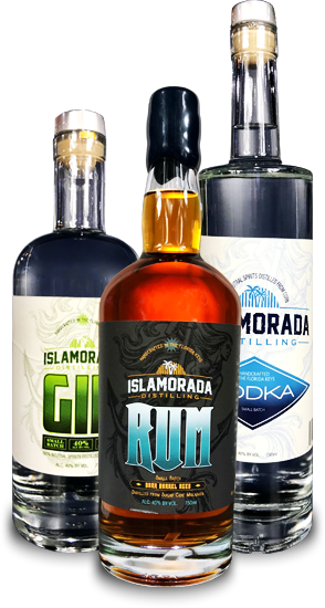 Islamorada Rum, Islamorada Gin, Islamorada Vodka